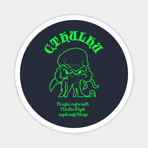 CTHULHU Magnet by k4k7uz